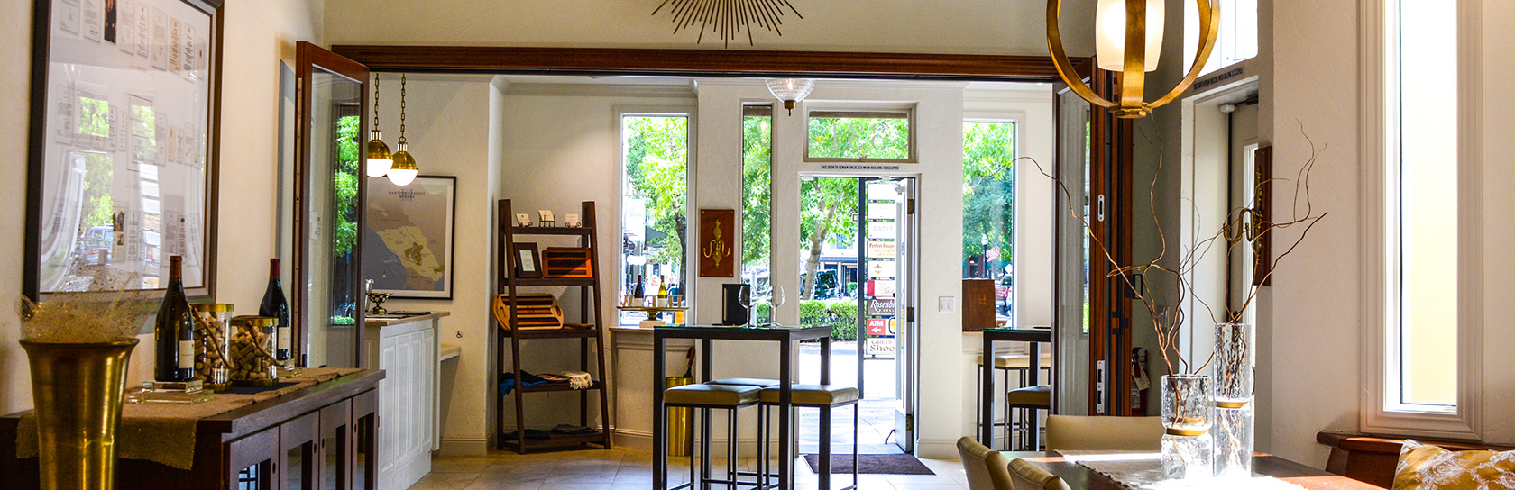 Downtown Healdsburg Tasting Room